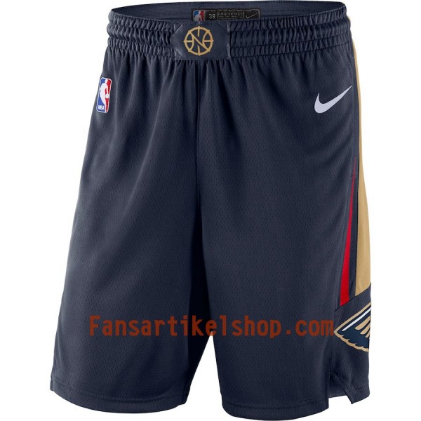 NBA New Orleans Pelicans Herren Shorts Navy 2018-19 Nike Swingman NBA New Orleans Pelicans Herren Shorts Navy 2018-19 Nike Swingman